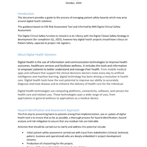 Digital Clinical Safety Hazard Assessment Guide